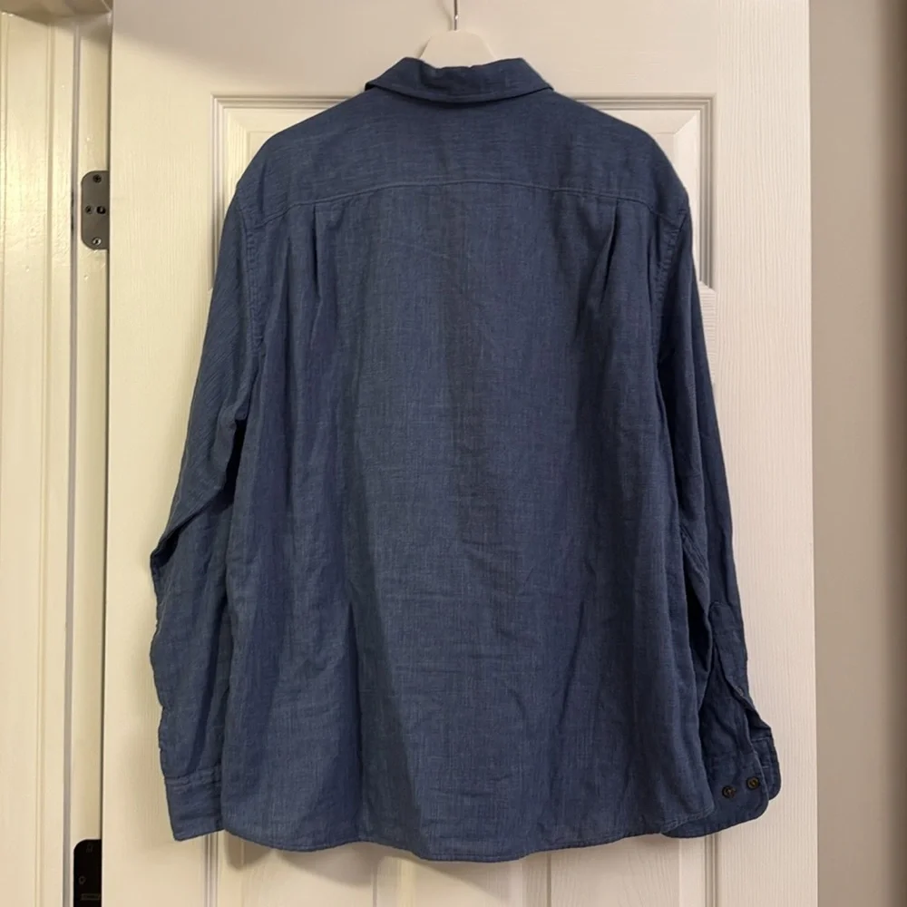 Sonoma Blue Casual Button Down Shirt Size XL - Picture 4 of 4